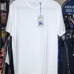 Burberry Classic White Short Sleeve Tee